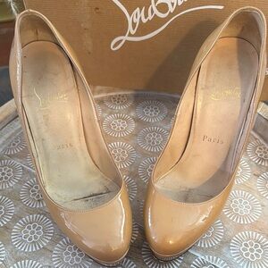 Christian Louboutin Women's New Simple  Pump 120mm Patent Calf Leather